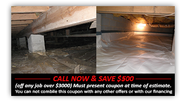 AMC Coupon for waterproofing, foundation repair, masonry services