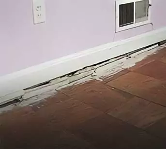 Uneven or sunken floors