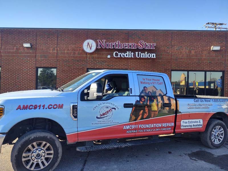 Team AMC was honored to partner with the Northern Star Credit Union (NSCU) in Portsmouth, VA to restore structural integrity to a building that’s served the military members of the Hampton Roads community for nearly a century