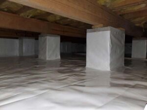 A crawl space vapor barrier is also a lot of times referred to as a crawl space liner.