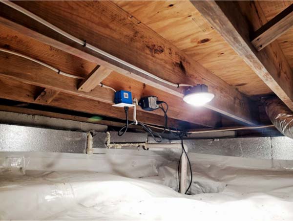 crawl space dehumidifier