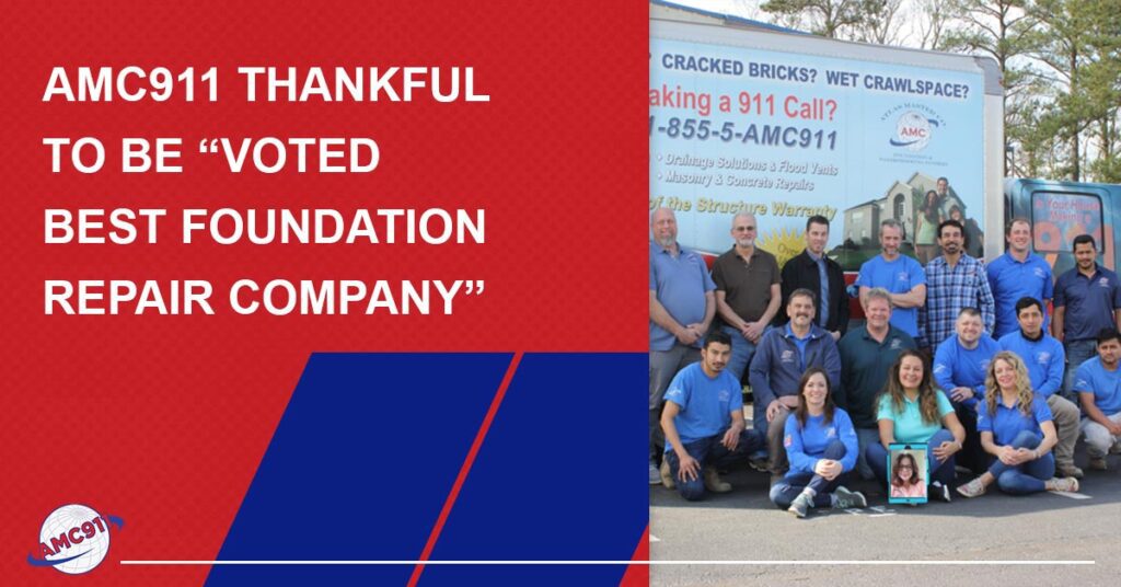 Voted Best Foundation Repair Company