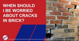 when should i be worried about cracks in brick