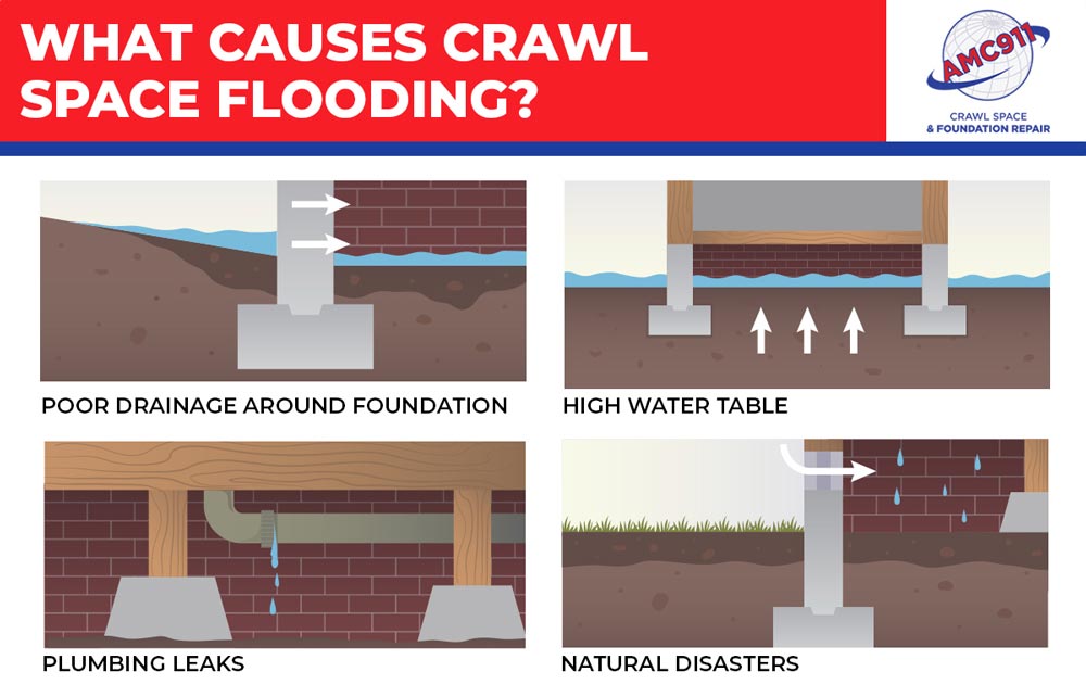 What Causes Crawl Space Flooding