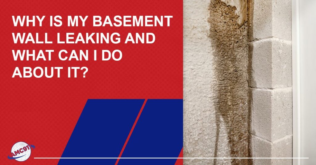Leaking Basement Wall