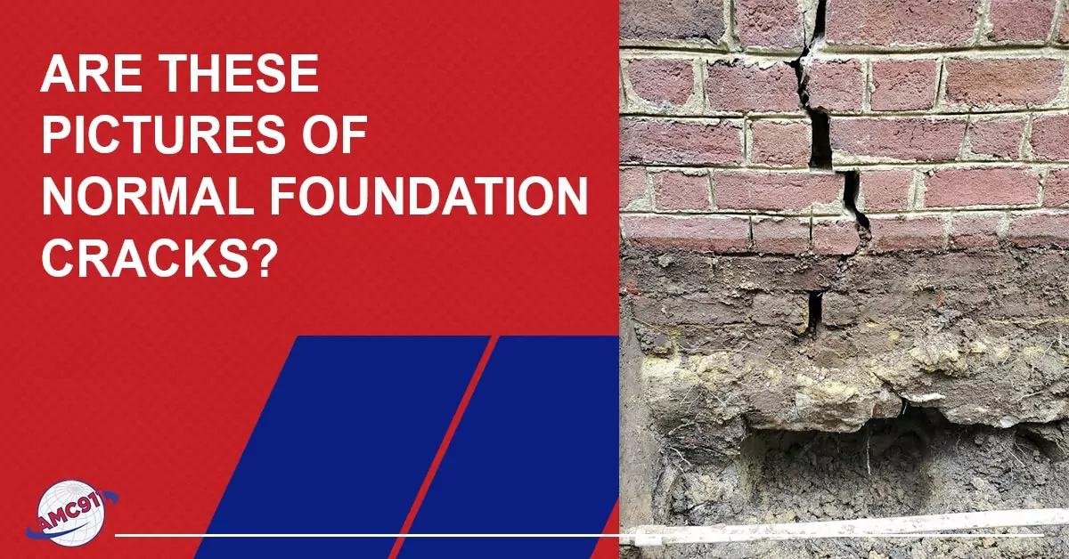 pictures of normal foundation cracks