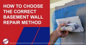 How to Choose the Correct Basement Wall Repair Method
