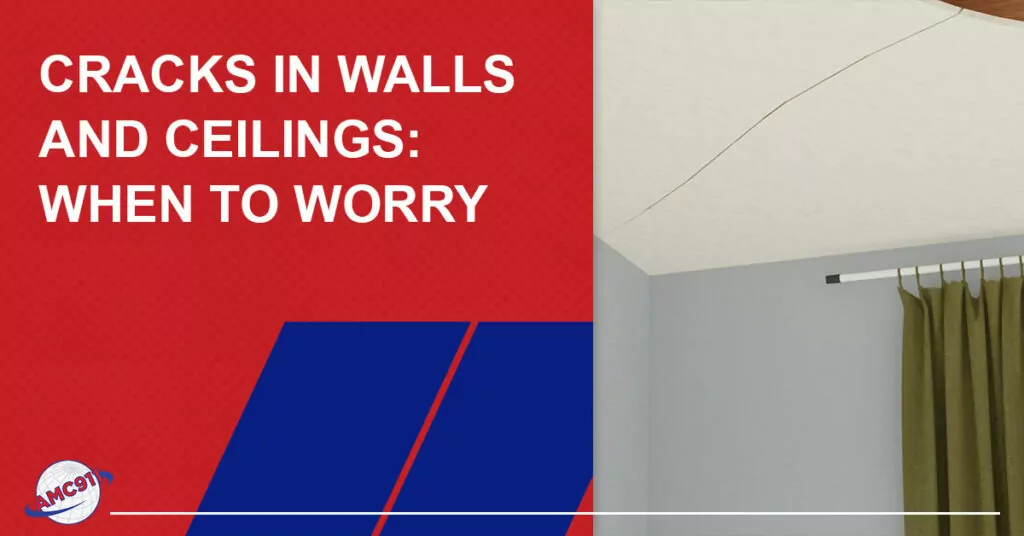 Cracks in Walls and Ceilings: When to Worry