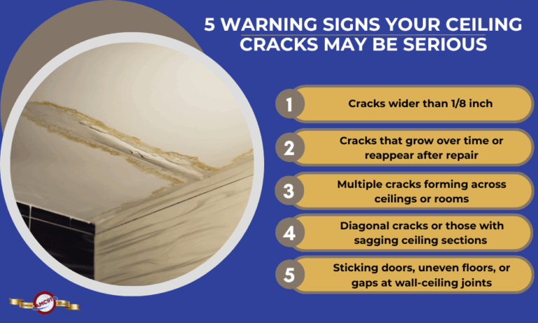Cracks in Walls and Ceilings: When to Worry
