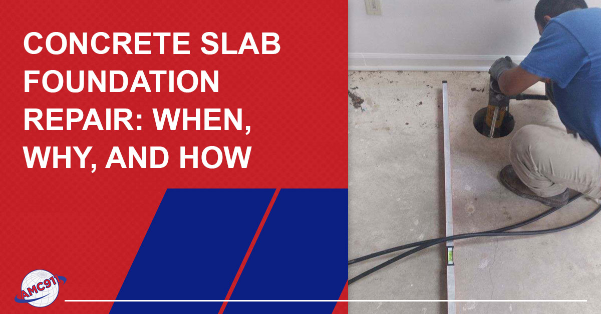 concrete slab foundation repair
