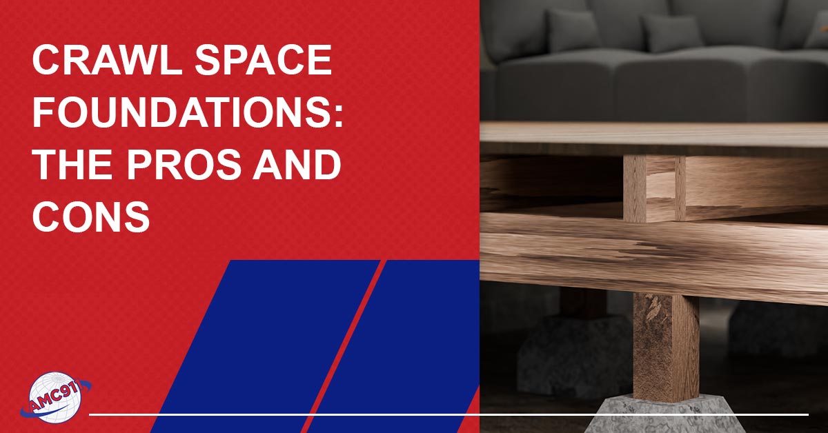 Crawl space foundation
