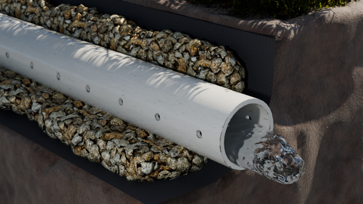 french drain