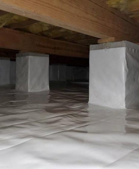 Crawl space encapsulation