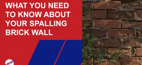 Spalling Brick Wall