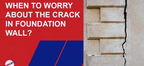 crack in foundation wall