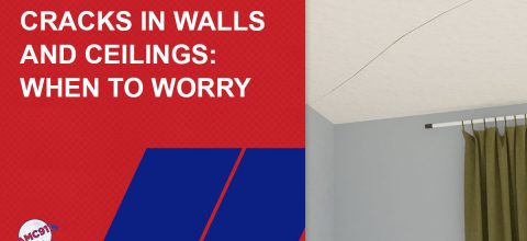 cracks in walls and ceilings