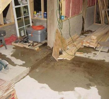 Foundation seepage