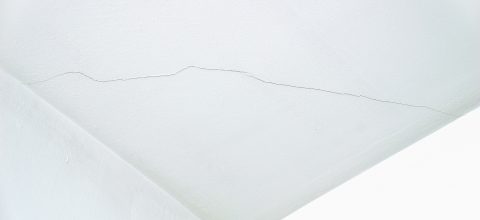 Old cracked plaster wall surface