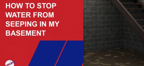 water seepage in basement