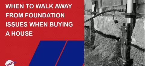 when to walk away from foundation issues